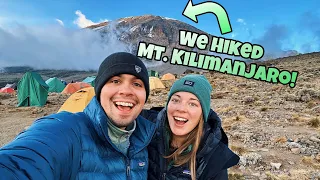 We HIKED / climbed Mt. KILIMANJARO, Lemosho Route!