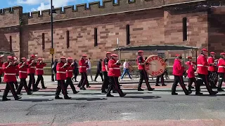 Orange order parade Carlisle England 27/4/2024