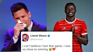 Messi Reacts to PSG losing against Bayern Munich in UEFA Champions League