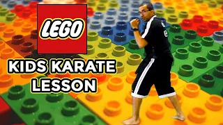 5 Minute Brain Break For Elementary Students | LEGO KARATE! | Dojo Go (Week 25)