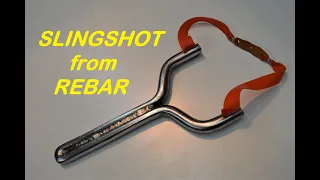 SLINGSHOT MADE FROM REBAR