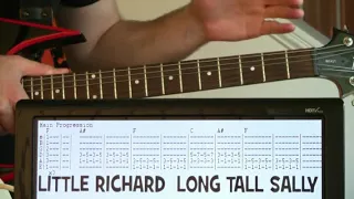 Little Richard Long Tall Sally Guitar Chords Lesson & Tab Tutorial