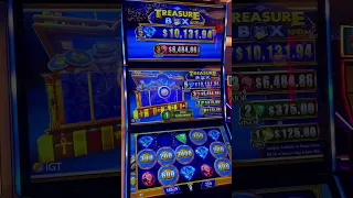 Treasure box grand jackpot!!! #bonus #casino #luckyspin #jackpot #luckygame #casinofun  #treasurebox