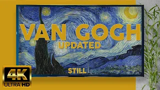 VAN GOGH | 4K HD Art Screensaver | Vintage Art Slideshow for Your TV w/ Relaxing Music (STILL)
