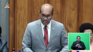 Fijian Minister for Infrastructure supports the 2022 - 2023 National Budget