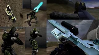 All Prerelease Weapons - Halo 1 (Digsite/Spasm Playground Halo: The Master Chief Collection)