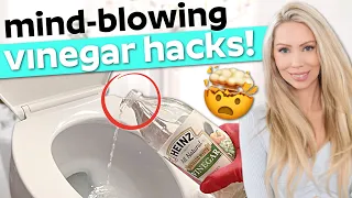 20 *GENIUS* Home Hacks Using Vinegar That Will BLOW YOUR MIND!