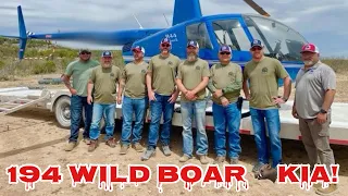 The Ultimate Helicopter Wild Boar Hunting Adventure