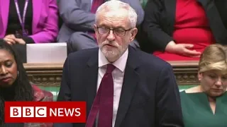 Corbyn says Johnson 'must live up to his promises' - BBC News