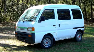 My Kei Van in USA. F6A DE51V