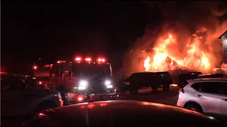 Poplar Lane Dwelling Fire 12/31/23 Levittown, PA