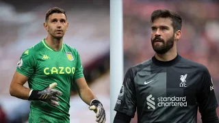 Emiliano Martinez Vs Alisson Becker |ULTIMATE SAVES|