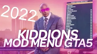 GTA 5 MOD MENU 2022 | ONLINE MOD MENU UNDETECTED | KIDDIONS MOD MENU