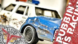 Recreating an 8 Bit Memory for Diecast Heroes: Cisco Heat Custom Diecast Police Cruiser w/ Damage