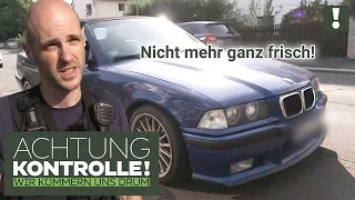 "Schalldämpfer und KAT nicht mehr ganz frisch" 🤨 BMW zu LAUT! | Achtung Kontrolle