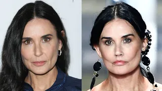 Why Demi Moore LOOKS DIFFERENT at Paris Fashion Week-Plastic Surgeries- Revealed