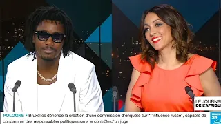 Wally Seck sur France24 : "Situation Politique au Sénégal - Carrière et tournée Internationale"