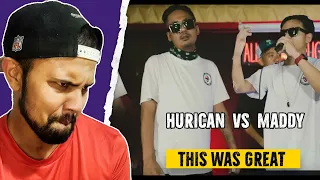 WHO WON FOR YOU ???  #reaction A.N.T.F Jam Up Battle Episode - 1 | Hurican Vs Maddy