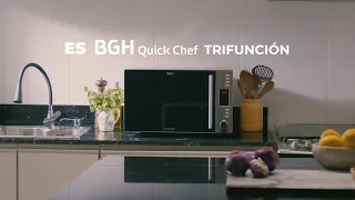 Microondas BGH Quick Chef Trifunción