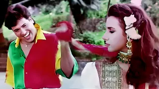 Govinda - ओ लाल दुपट्टे वाली तेरा नाम तो बता (4K) Kumar Sanu, Alka Yagnik | O Laal Dupatte Wali