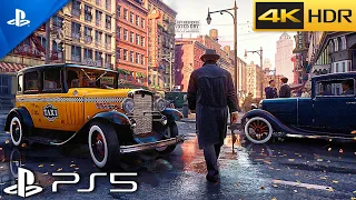 (PS5) Mafia Definitive Edition looks STUNNING | ULTRA High Graphics Gameplay [4K HDR]