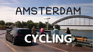 The Netherlands #1 Amsterdam to Zaandam on a folding-bike