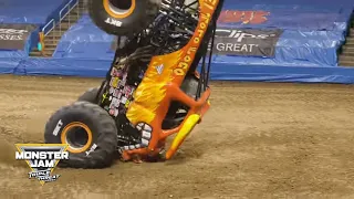 Los Angeles, CA Monster Jam Highlights │ Triple Threat Series 2018