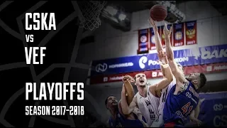 Best Plays From CSKA vs VEF | #VTBPlayoffs