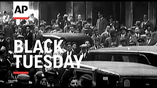 Black Tuesday - 1929 | Movietone Moment | 29 October 2021
