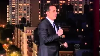 Jerry Seinfeld standup at Letterman February 14th 2013