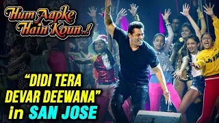 Dabangg Tour : Salman Khan Recreates Didi Tera Devar Deewana In San Jose