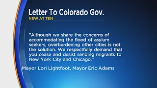 Lori Lightfoot, NYC Mayor Eric Adams demand Colorado governor stop bussing migrants to their cities