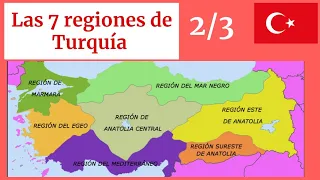 Las 7 regiones de Turquía. 2/3  Mármara y Anatolia Suroriental