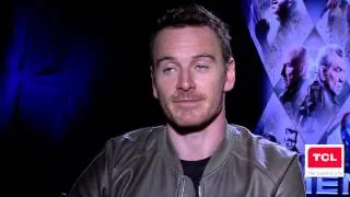 X-Men: Days of Future Past Interview! Fassbender, McAvoy and Jackman! - Courtesy of TCL