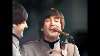 The Beatles - live [Colourised] at the NME Poll Winners Concert 1965