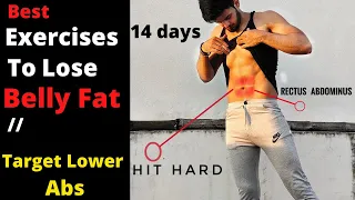 Best lower Abs Home Workout || Lose Belly Fat in 14 days