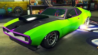 GTA ONLINE - Pimp My Ride |  Schyster Deviant" Javelin AMX Defiant" Car Tuning Customization (GTA V)