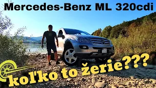 Mercedes-Benz ML 320cdi W164 - akú má spotrebu?