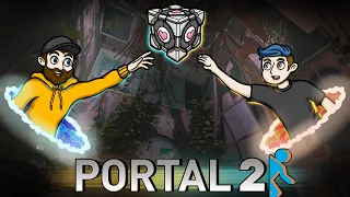 We Played Portal 2 Co-Op For The First Time - Full Playthrough