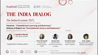 Panel on "Foundational Learning and Literacy"