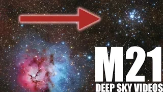 M21 - 8-million-year-old stars - Deep Sky Videos