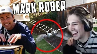 xQc Reacts to Building the Perfect Squirrel Proof Bird Feeder | Mark Rober | xQcOW