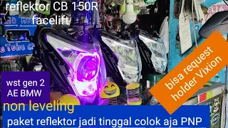 reflektor CB 150 R wst gen 2 AE BMW non leveling sinar otomotif