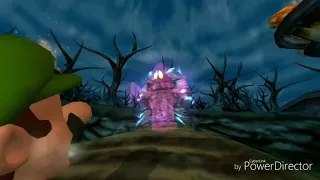 Luigi's mansion luigi's funny screams XD