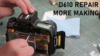 This is why I like Nikon DSLRs... Fixing a dropped DSLR