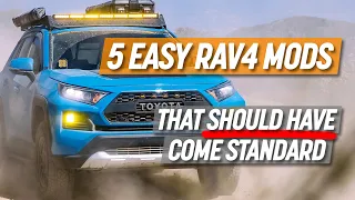5 Cheap & Easy Upgrades for 2019-2023 RAV4 Anyone Can Install!!