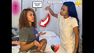 CALLING MY GIRLFRIEND THE "B" WORD PRANK To See Her Reaction *NEVER AGAIN*