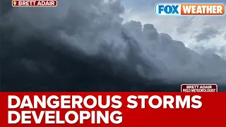 Meteorologist: Supercells Capable of Producing Long-Track Tornadoes, Large Hail, Damaging Winds