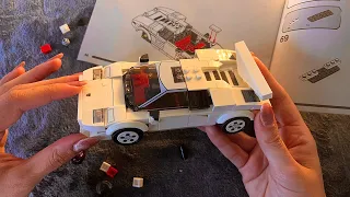 😴 ASMR - Let's Build the Lamborghini Countach LEGO - Clicky Whispering