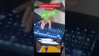 L’évolution des joueurs fortnite de 2018 a 2021 🤣 #shorts